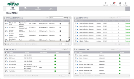 Fig. 3 Tripwire IP360 is a complete vulnerability management solution for agencies of any size.