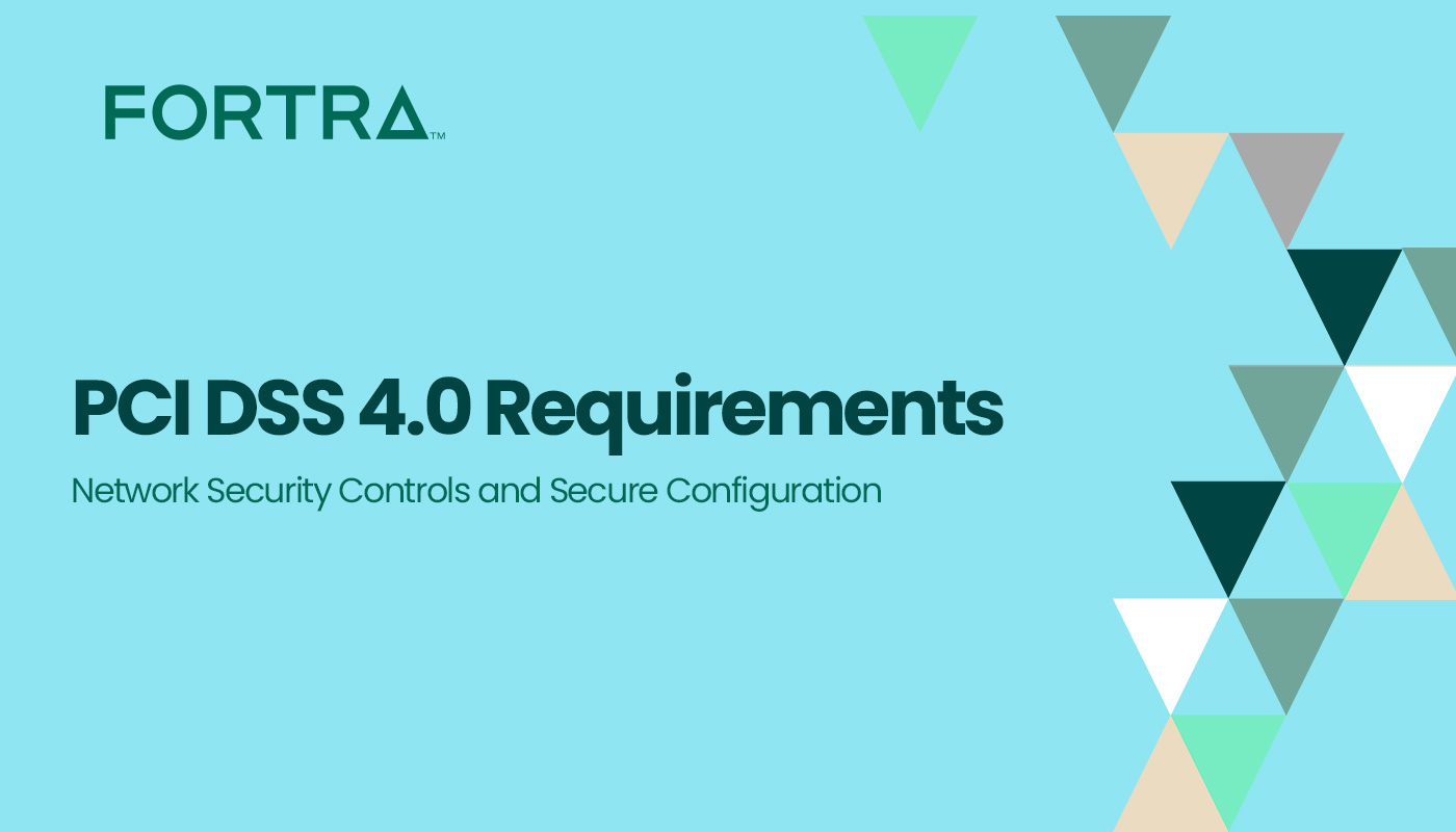 PCI DSS 4.0 Requirements 1 and 2