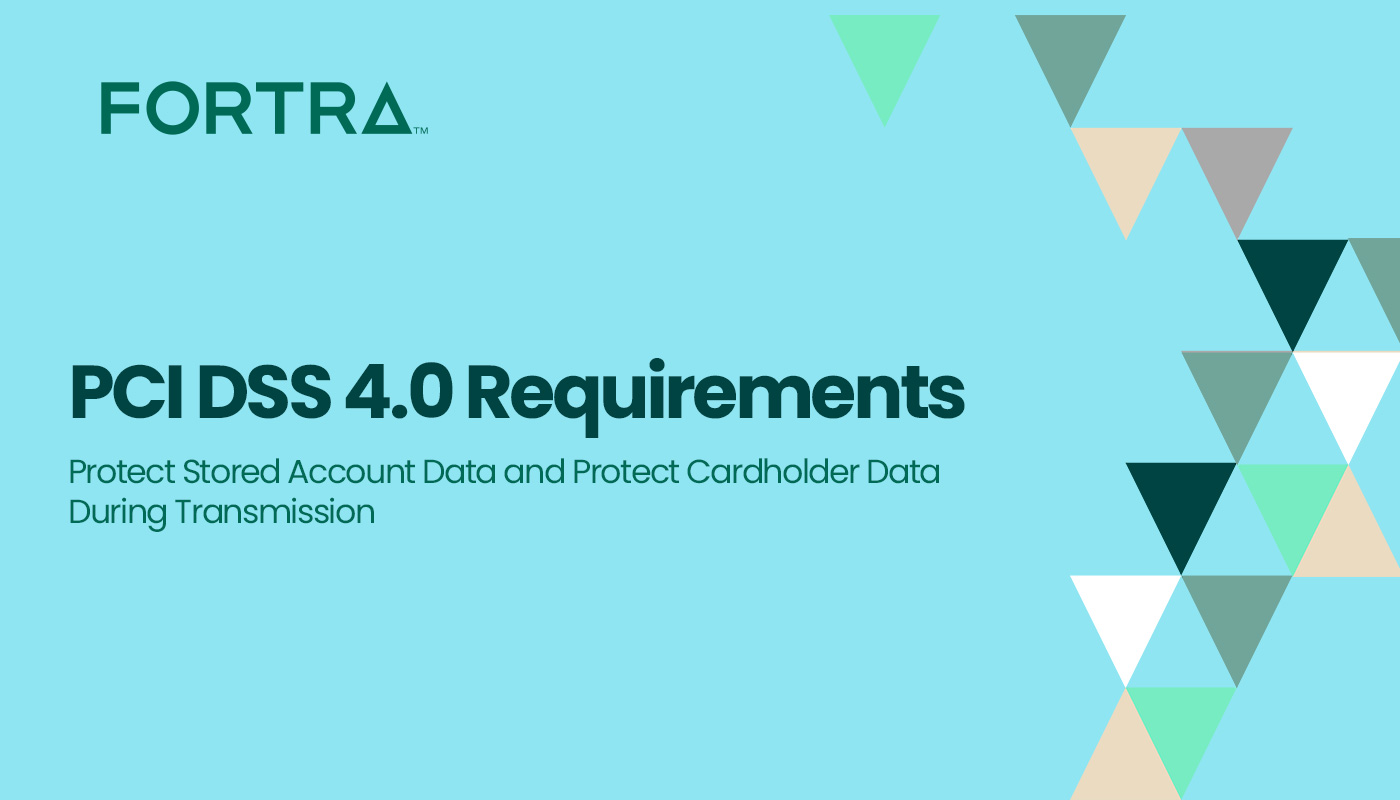 PCI DSS 4.0 Requirements 3 and 4
