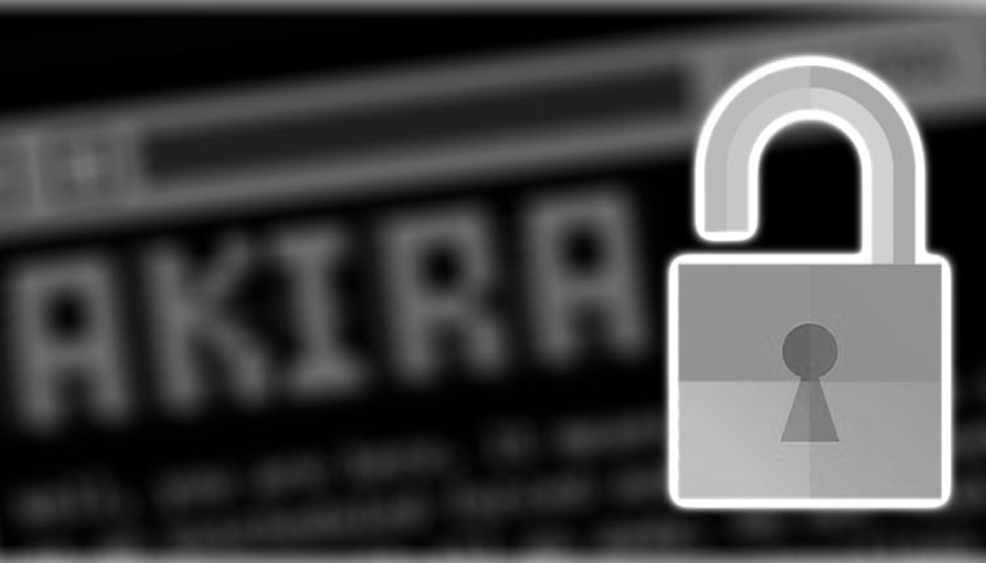 Free Akira ransomware decryptor released for victims who wish to recover their data without paying extortionists
