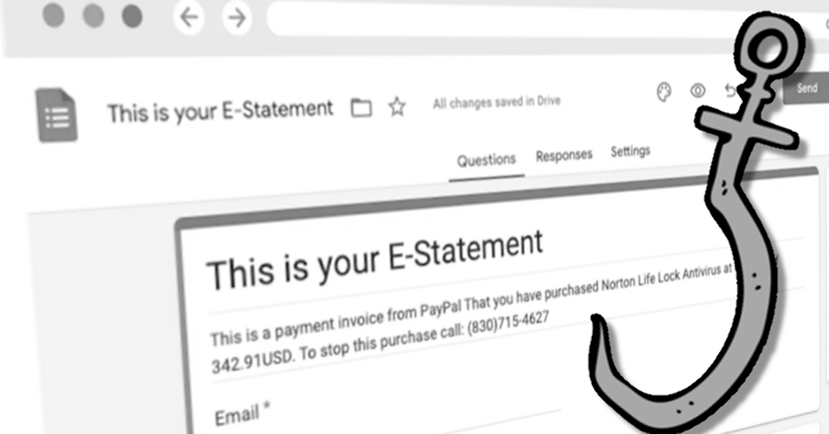 Google Forms Used in Call-Back Phishing Scam