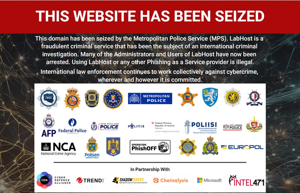 labhost seized