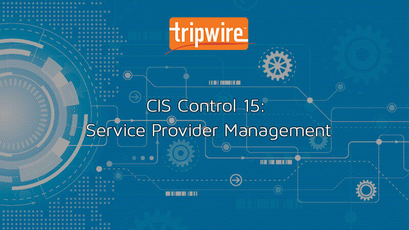 CIS Control 15: Service Provider Management