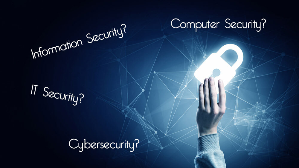 Information Security, Cybersecurity, IT Security, Computer Security... What's the Difference?