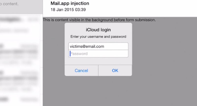iOS Mail bug makes it easy to steal victims' passwords