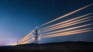 Pylon and cables 