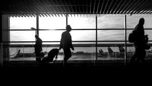 Airport bw